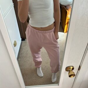 Garage pink sweats
